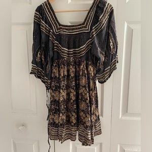 Free People open back dress